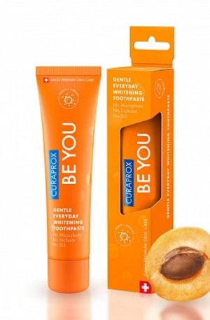 Зубная паста Be You со вкусом персика и абрикоса 60 мл (с 3 лет)