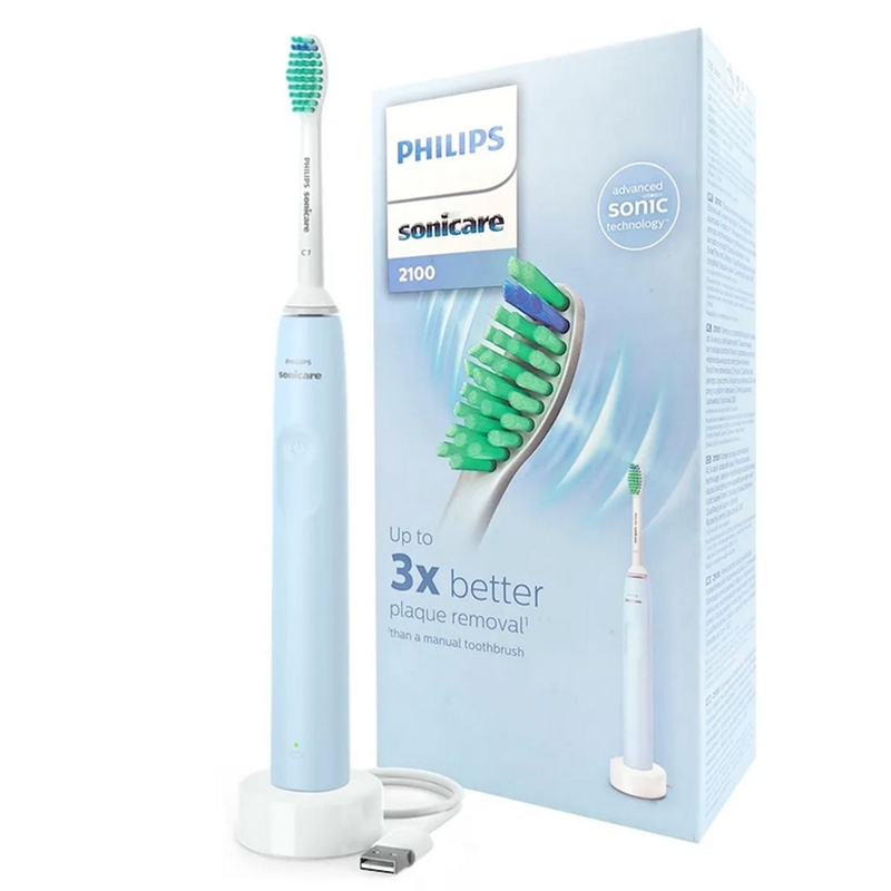 Philips Sonicare 2100 Series Электрическая звуковая зубная щетка HX3651/12