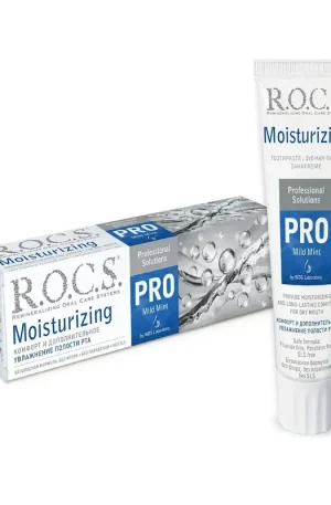 Зубная паста R.O.C.S. PRO Moisturizing. Увлажняющая, 135 гр