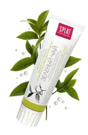 Профилактическая зубная паста SPLAT® Professional “ЗЕЛЕНЫЙ ЧАЙ”.