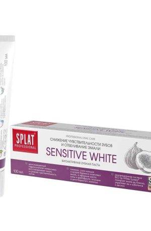 Зубная паста SPLAT® Professional “SENSITIVE WHITE” отбеливание для чувствительных зубов.