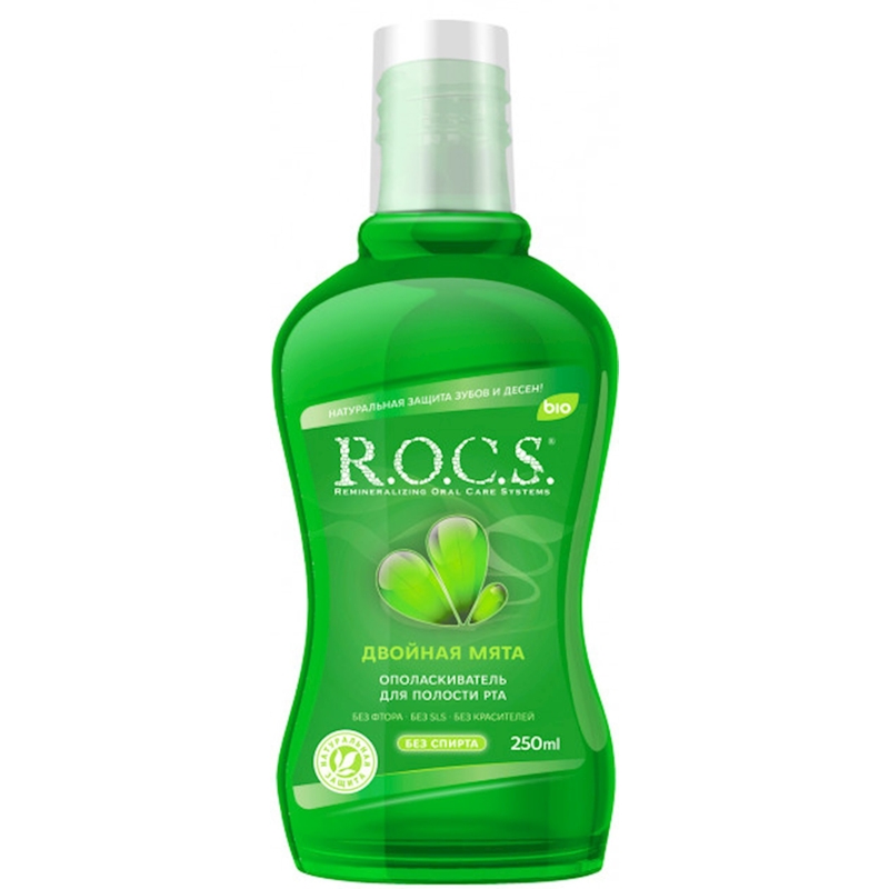 Ополаскиватель "R.O.C.S. Двойная мята", 250 мл