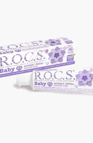 Зубная паста "РОКС для малышей Аромат Липы" 45 гр