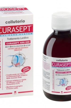 Ополаскиватель для полости рта ADS SOOTHING успокаивающее действие 0.20% Хлоргексидин + Хлорбутанол