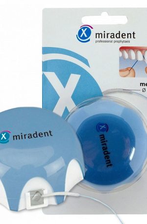 Зубная нить Miradent Mirafloss Implant chx, 2,2 ММ для (имплантов/брекетов)