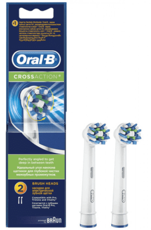 Насадка для зубных щеток Oral-B CrossAction 2 шт.