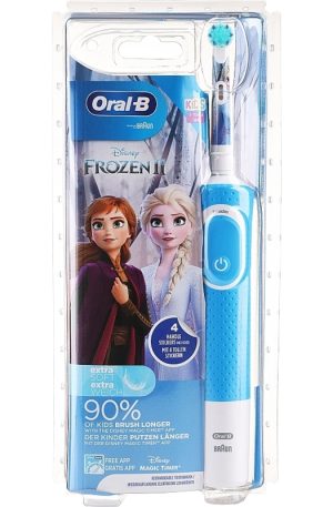 Детская электрическая зубная щетка Oral-B Vitality Kids Frozen "Холодное сердце"
