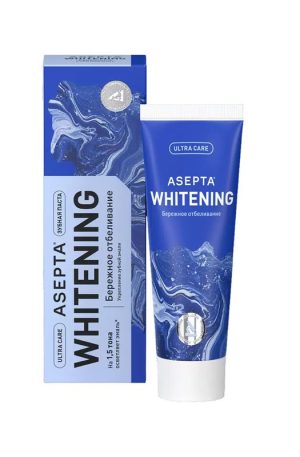 Зубная паста Асепта plus бережное отбеливание, 75 мл