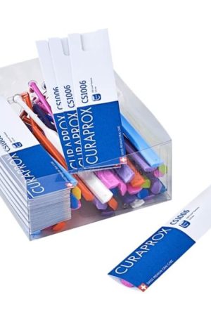 Бокс зубных щеток Curaprox CS 1006. без упаковки с бумажными конвертами