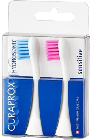 Curaprox Hydrosonic Pro Sensitive brush head, 2шт