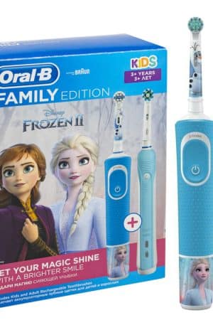 Набор электрических зубных щеток Oral-B Pro 700 & Kids Frozen Family Edition