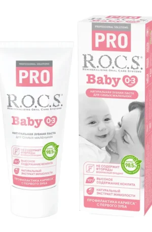Зубная паста R.O.C.S. PRO Baby Минеральная защита и нежный уход, 45 гр